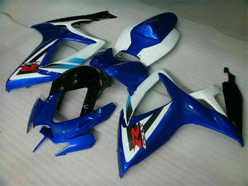 NT Fairing Fit for Suzuki 2006-2007 GSXR600/750 N022- Blue White | ABS Injection