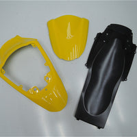 US STOCK NT Aftermarket Injection ABS Plastic Fairing Fit for GSXR 1000 2007-2008 Yellow Silver Black N007 Available in TX