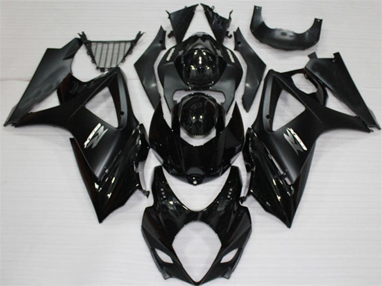 NT Fairing Fit for Suzuki 2007-2008 GSXR 1000 N009- Black | ABS Injection