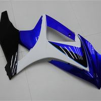 US STOCK NT Aftermarket Injection ABS Plastic Fairing Fit for GSXR 1000 2007-2008 Blue White Black N051 Available in TX