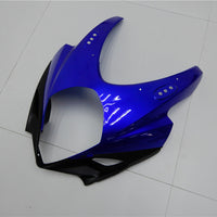 US STOCK NT Aftermarket Injection ABS Plastic Fairing Fit for GSXR 1000 2007-2008 Blue White N053 Available in CA