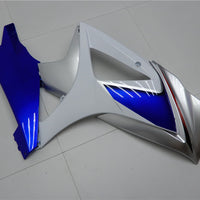 US STOCK NT Aftermarket Injection ABS Plastic Fairing Fit for GSXR 1000 2007-2008 Blue White N053 Available in CA