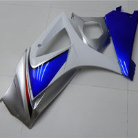 US STOCK NT Aftermarket Injection ABS Plastic Fairing Fit for GSXR 1000 2007-2008 Blue White N053 Available in CA