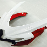US STOCK NT Aftermarket Injection ABS Plastic Fairing Fit for GSXR 600/750 2008-2010 White Red Black N011 Available in TX
