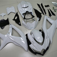 NT Aftermarket Injection ABS Plastic Fairing Fit for GSXR 600/750 2008-2010 Glossy White N014