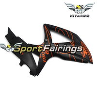NT Aftermarket Injection ABS Plastic Fairing Fit for GSXR 600/750 2008-2010 Orange Black N092