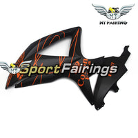 NT Aftermarket Injection ABS Plastic Fairing Fit for GSXR 600/750 2008-2010 Orange Black N092