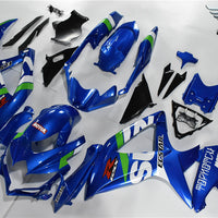 NT Aftermarket Injection ABS Plastic Fairing Fit for GSXR 600/750 2008-2010 Blue White Green N093