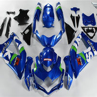 NT Aftermarket Injection ABS Plastic Fairing Fit for GSXR 600/750 2008-2010 Blue White Green N093