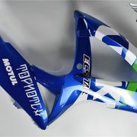 NT Aftermarket Injection ABS Plastic Fairing Fit for GSXR 600/750 2008-2010 Blue White Green N093