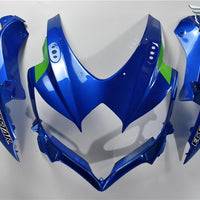 NT Aftermarket Injection ABS Plastic Fairing Fit for GSXR 600/750 2008-2010 Blue White Green N093
