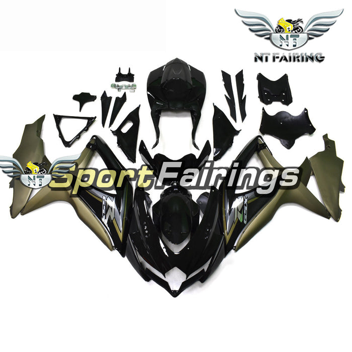 US STOCK NT Aftermarket Injection ABS Plastic Fairing Fit for GSXR 600/750 2008-2010 N094 Available in CA