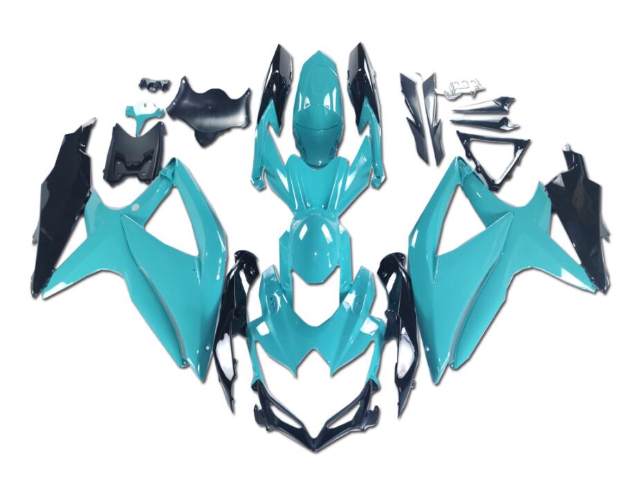 NT Fairing Fit for Suzuki 2008-2010 GSXR600/750 N096- Teal Black | ABS Injection