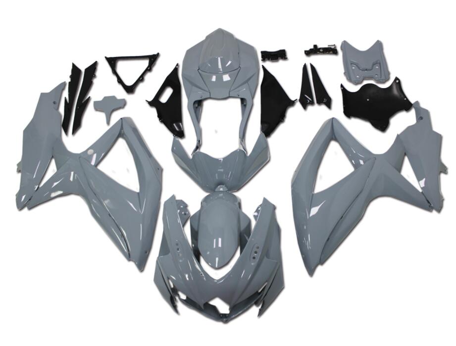 NT Fairing Fit for Suzuki 2008-2010 GSXR600/750- Nardo Gray | ABS Injection, US Stock