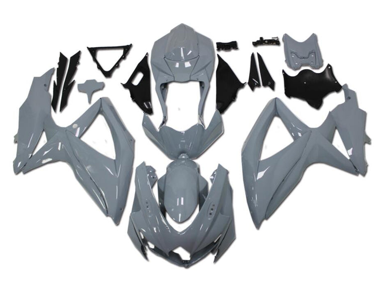 NT Fairing Fit for Suzuki 2008-2010 GSXR600/750- Nardo Gray | ABS Injection, US Stock