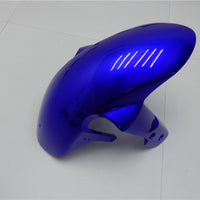 US STOCK NT Aftermarket Injection ABS Plastic Fairing Fit for GSXR 600/750 2008-2010 White Blue N007 Available in CA