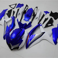 NT Aftermarket Injection ABS Plastic Fairing Fit for GSXR 600/750 2008-2010 Blue White N066