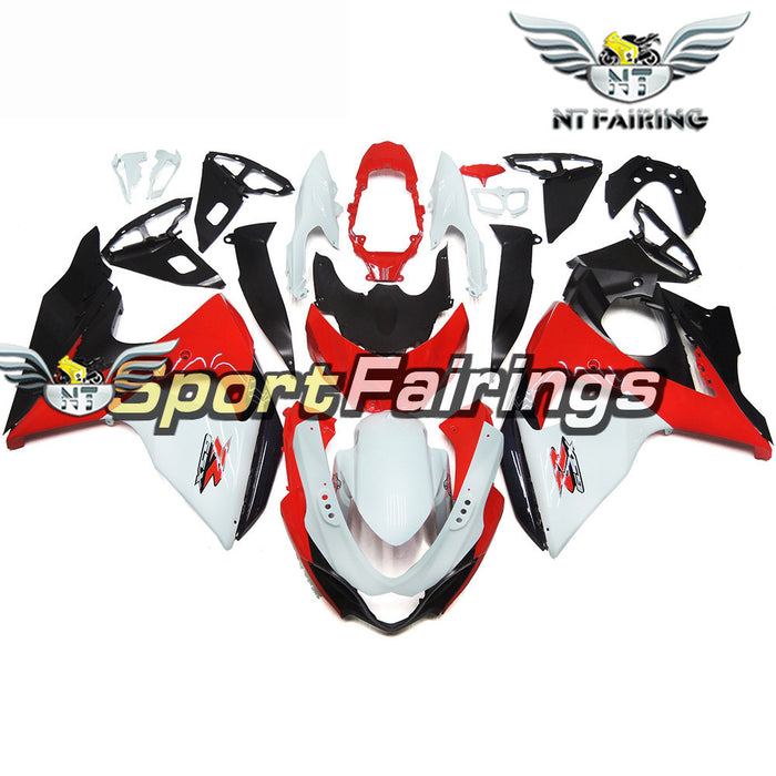 NT Aftermarket Injection ABS Plastic Fairing Fit for GSXR 1000 2009-2016 Red White Black N057