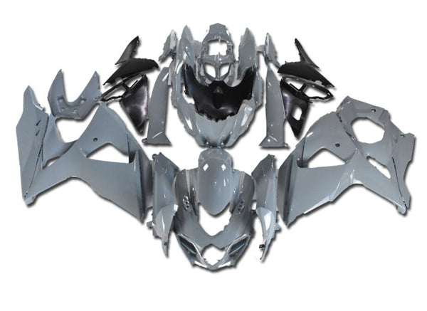 US STOCK NT Aftermarket Injection ABS Plastic Fairing Fit for GSXR 1000 2009-2016 Nardo Gray N066 Available in TX