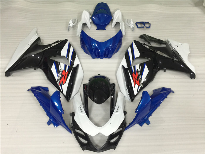 NT Aftermarket Injection ABS Plastic Fairing Fit for GSXR 1000 2009-2016 White Blue Black N007