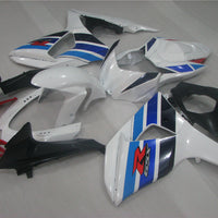 US STOCK NT Aftermarket Injection ABS Plastic Fairing Fit for GSXR 1000 2009-2016 White Blue N013 Available in TX