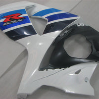 US STOCK NT Aftermarket Injection ABS Plastic Fairing Fit for GSXR 1000 2009-2016 White Blue N013 Available in TX