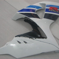 US STOCK NT Aftermarket Injection ABS Plastic Fairing Fit for GSXR 1000 2009-2016 White Blue N013 Available in TX