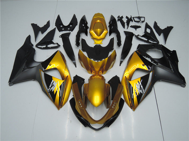 NT Fairing Fit for Suzuki 2009-2016 GSXR 1000 N038- Golden Black | ABS Injection, US Stock