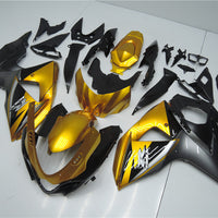 NT Aftermarket Injection ABS Plastic Fairing Fit for GSXR 1000 2009-2016 Golden Black N038