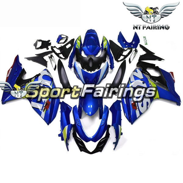 NT Aftermarket Injection ABS Plastic Fairing Fit for GSXR 1000 2009-2016 Blue White N066