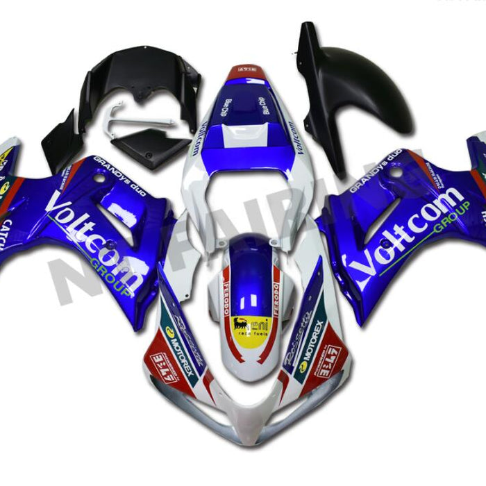 US STOCK NT Aftermarket ABS Plastic Fairing Kit Fit for SV650 2003-2008 Blue White N005 Available in CA