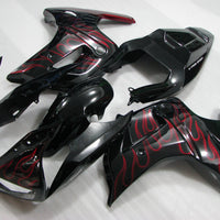 NT Red Flame Black Aftermarket ABS Plastic Fairing Kit Fit for  SV650 2003-2008 Silver N006