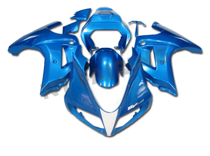 NT Aftermarket ABS Plastic Fairing Kit Fit for  SV650 2003-2008 Blue N008