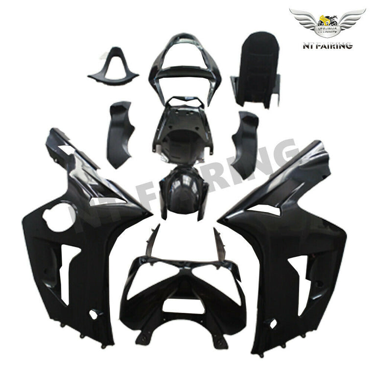 NT Fairing Fit for Kawasaki 2003-2004 ZX-6R Unpainted | ABS Injection