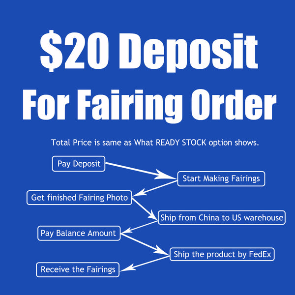 Deposit for Customization Fairing Kit USD20