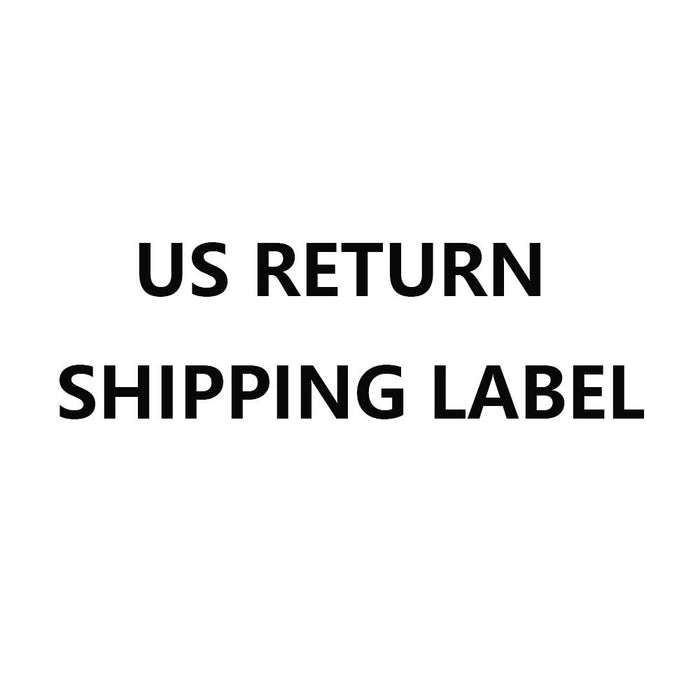 US Return shipping label
