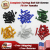 Complete Fairing Bolts Kit Fit for YAMAHA YZF R6 YZFR1 1998-2014 YZF6S 2002-2008 03-07 Black Red Green Blue Silver Gold