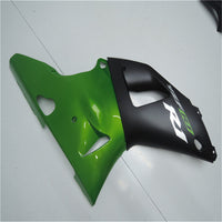 NT Aftermarket Injection ABS Plastic Fairing Fit for YZF R1 2000-2001 Green Black N003