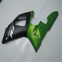 NT Aftermarket Injection ABS Plastic Fairing Fit for YZF R1 2000-2001 Green Black N003
