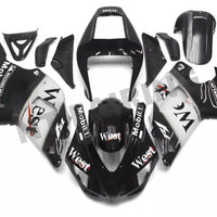 NT Aftermarket Injection ABS Plastic Fairing Fit for YZF R1 1998-1999 Glossy Black White N032