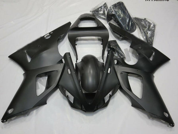 NT Aftermarket Injection ABS Plastic Fairing Fit for YZF R1 2000-2001 Matte Black N042
