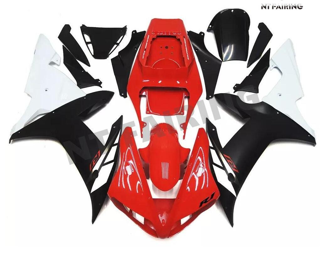 NT Fairing Fit for Yamaha 2002-2003 YZF-R1 N036- Red Black | ABS Injection