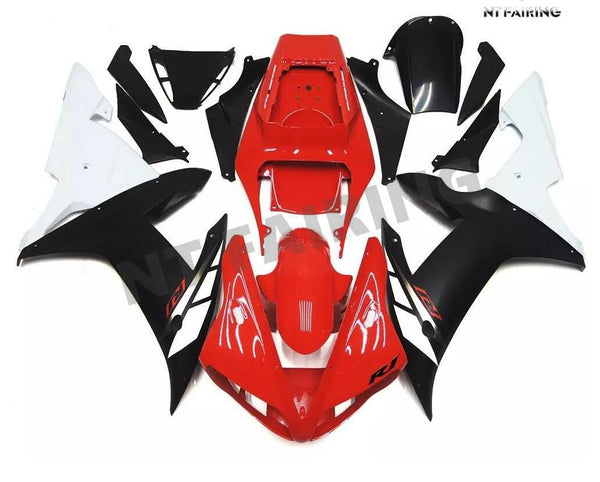 NT Aftermarket Injection ABS Plastic Fairing Fit for YZF R1 2002-2003 Red Black N036