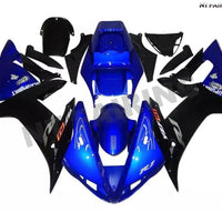 NT Aftermarket Injection ABS Plastic Fairing Fit for YZF R1 2002-2003 Blue Black N037