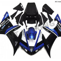 US STOCK NT Aftermarket Injection ABS Plastic Fairing Fit for YZF R1 2002-2003 Black Blue N034 Available in CA