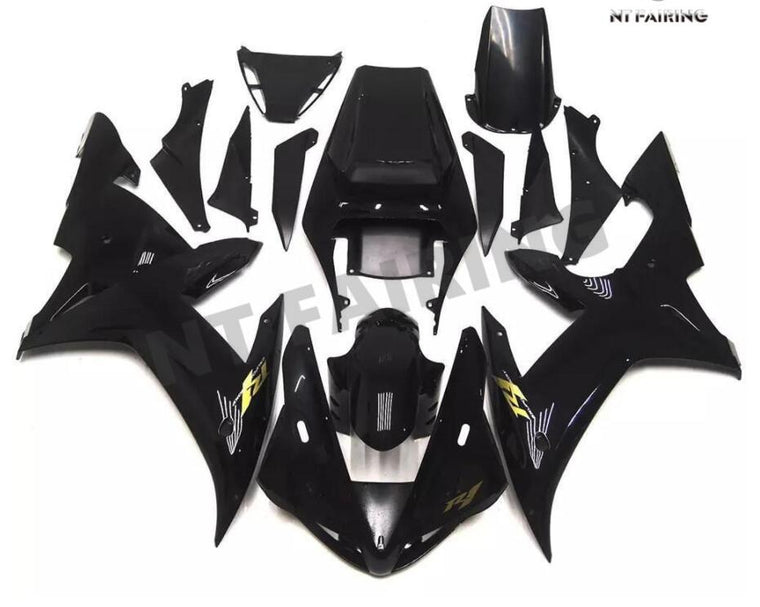 NT Fairing Fit for Yamaha 2002-2003 YZF-R1 N038- Black | ABS Injection