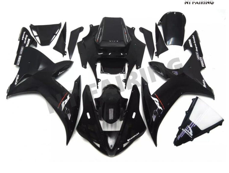 NT Fairing Fit for Yamaha 2002-2003 YZF-R1 N048- Black | ABS Injection