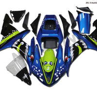 NT Aftermarket Injection ABS Plastic Fairing Fit for YZF R1 2002-2003 Blue Shark N049