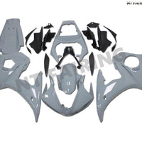 US STOCK NT Aftermarket Injection ABS Plastic Fairing Kit Fit for YZF R6 2003-2005 Nardo Gray Available in TX