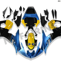 NT Aftermarket Injection ABS Plastic Fairing Kit Fit for YZF R6 2003-2005 Shark N064